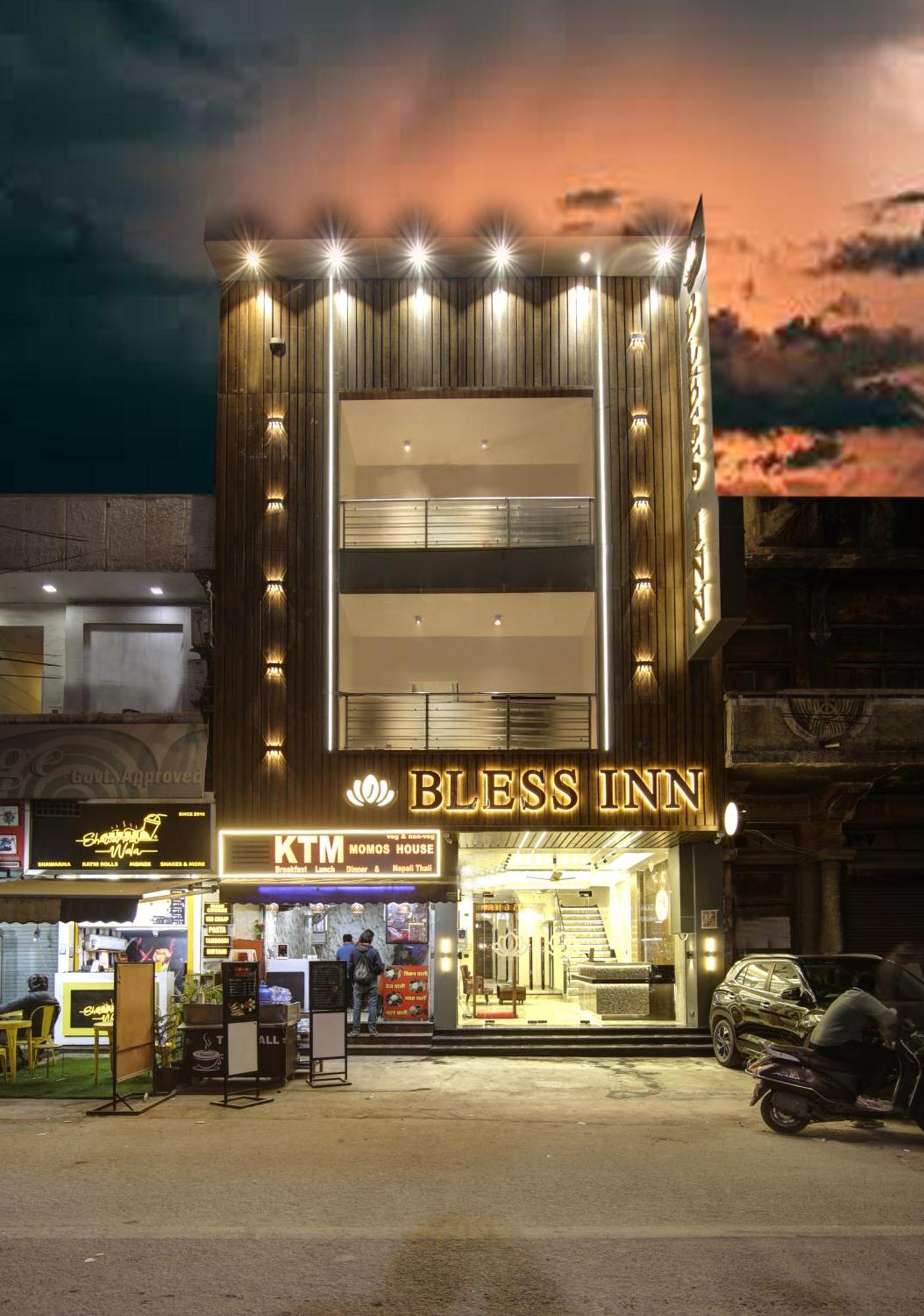 Bless Inn - Near Connaught Place Nueva Delhi Exterior foto